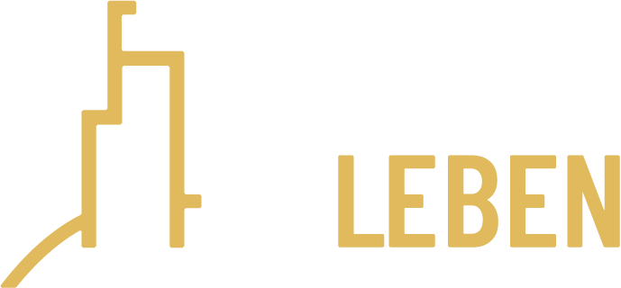 durlacherleben logo weiss gold
