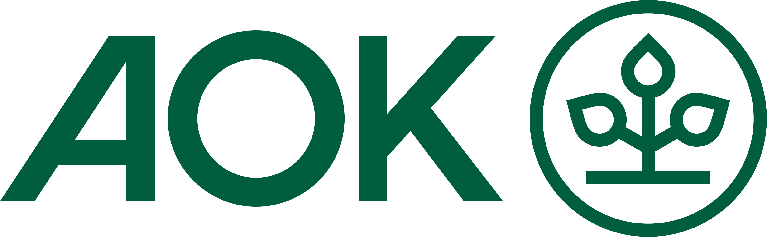 AOK Logo Horiz Gruen RGB neu 2024 06