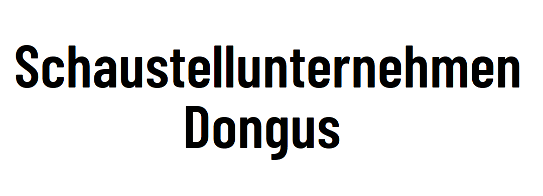 Schaustellunternehmen Dongus Logo