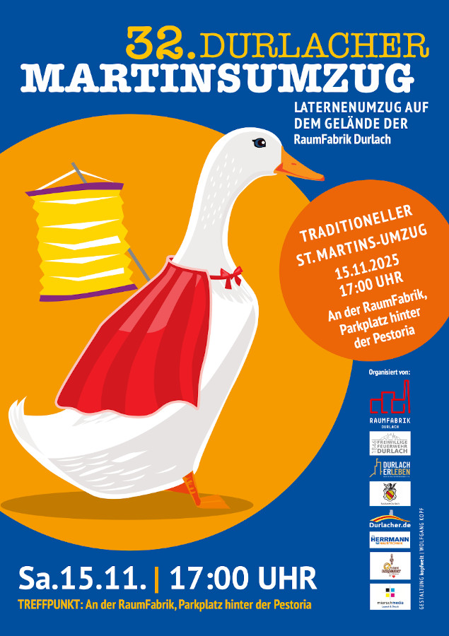 martinsumzug durlach 2025 plakat pm